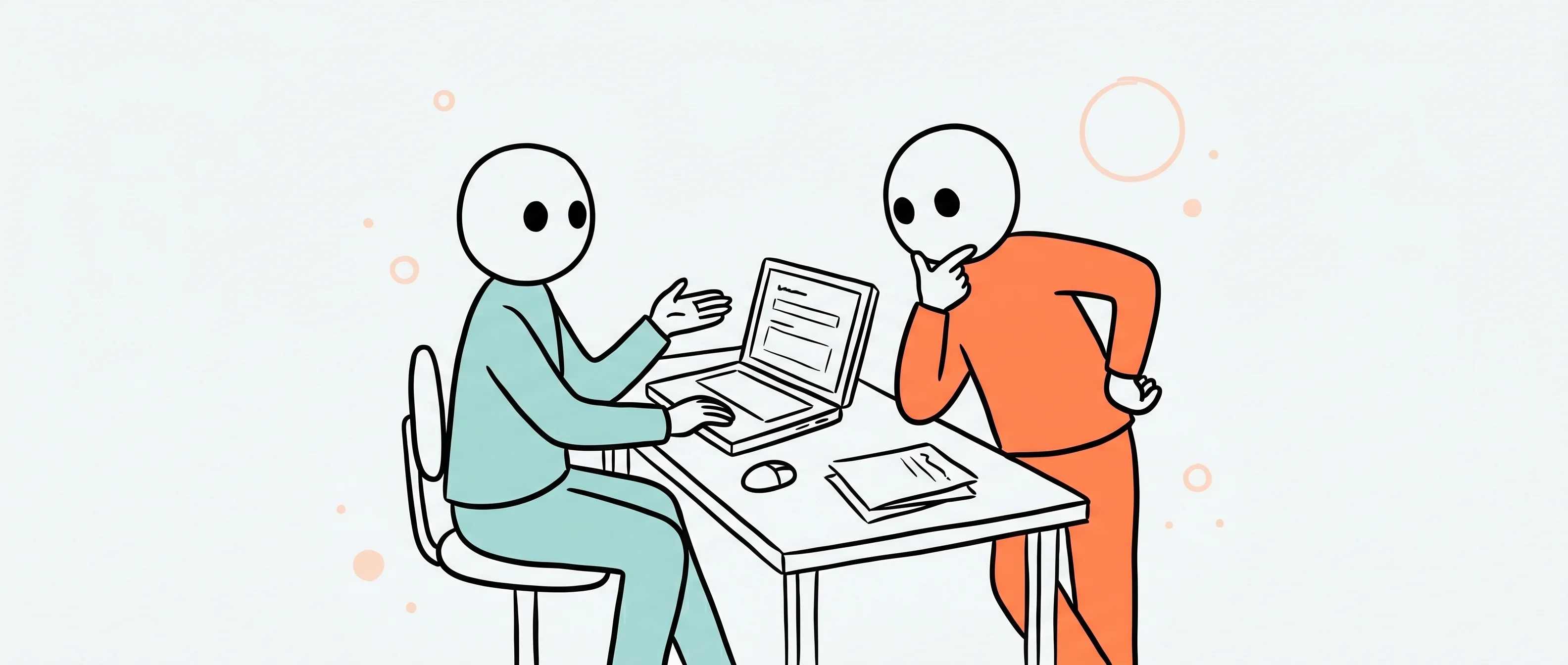 Practitioner fills out payroll tax on computer